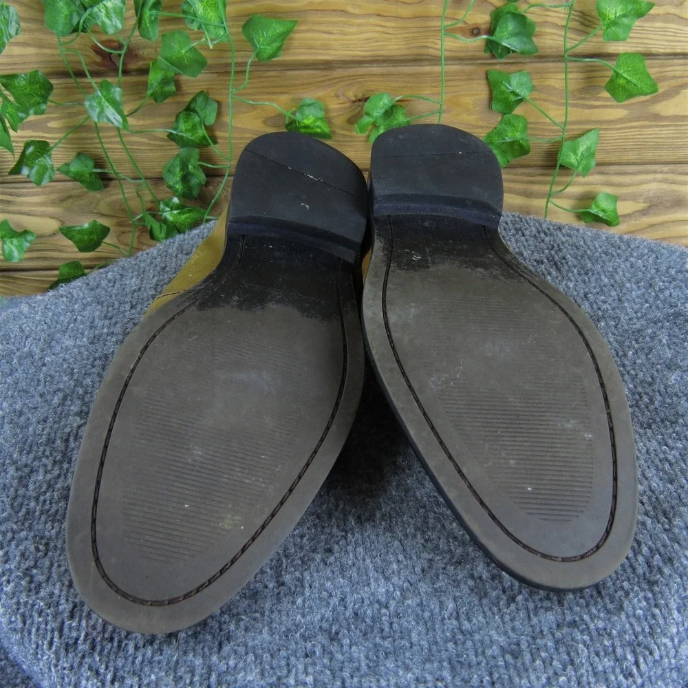 Banana Republic Men Ortholite Lea Brown Leather Size 8 Medium  Used‎ 2025